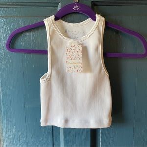 NWT Free People Ribbed Tank size M/L